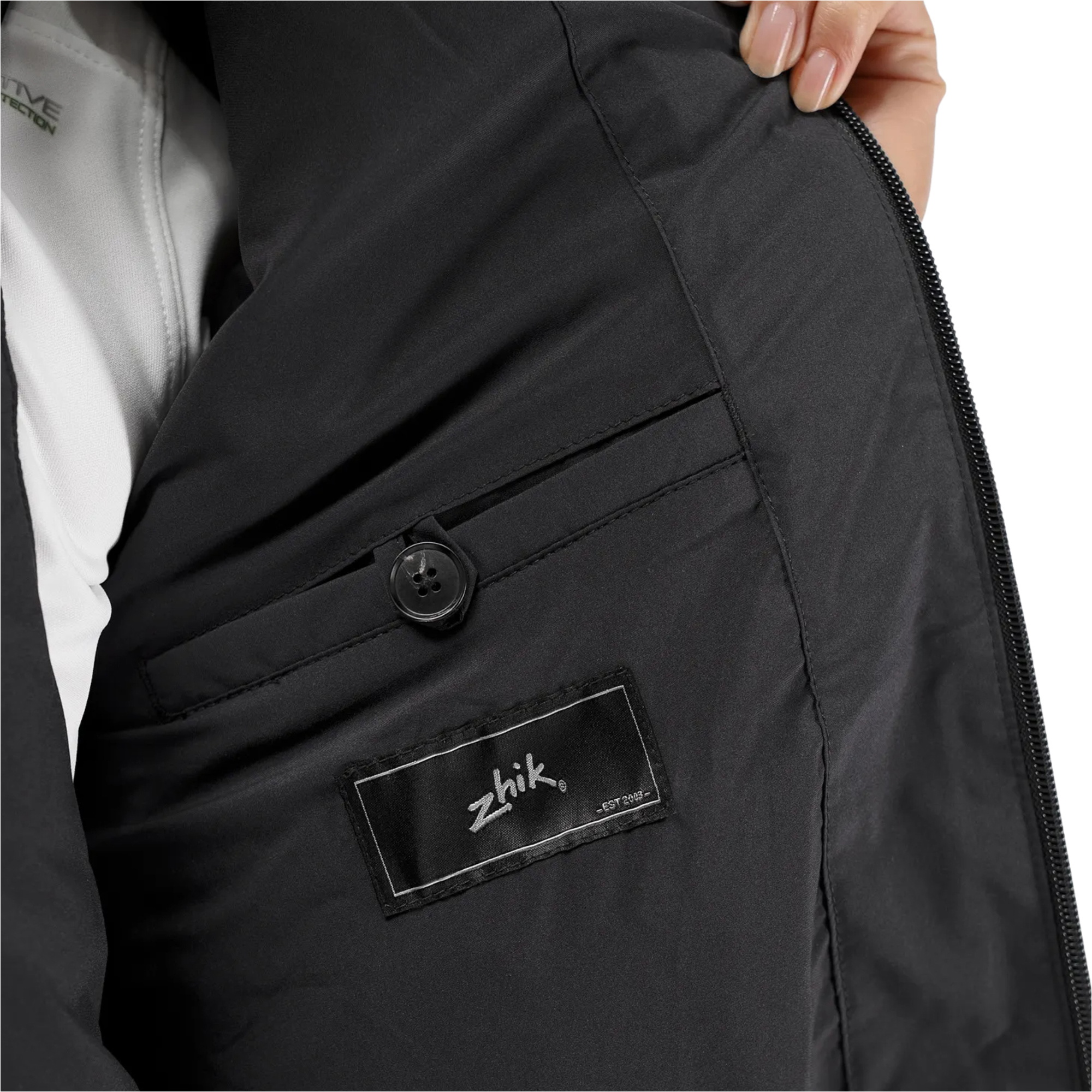 2026 Zhik Womens Daybreaker Sailing Jacket JKT-0150-W-BLK - Black